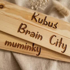 BABY GYM Stojak Edukacyjny / Gimnastyczny - Naturalny