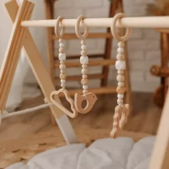 BABY GYM Stojak Edukacyjny / Gimnastyczny - Szary