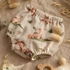 Bloomersy Niemowlęce Bambusowe | Dinozaury