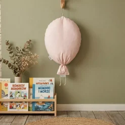 Dekoracyjny Balon Bawełniany Do Pokoju Dziecka – Miękka ozdoba na ścianę | Różowy