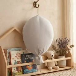 Dekoracyjny Balon Bawełniany Do Pokoju Dziecka – Miękka ozdoba na ścianę | Szary