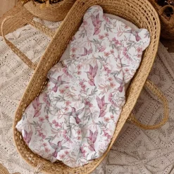 Komplet pościeli dla niemowląt 55x75 cm – Miękka pościel do wózka lub kołyski | Muślin Le Colibri