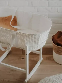 Kołyska Stojak Do Kosza Mojżesza, Ahojbaby | Biały