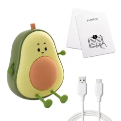 Lampka nocna do pokoju dziecka – Bezpieczna lampka LED dla niemowląt | Awokado
