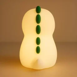 Lampka nocna do pokoju dziecka – Bezpieczna lampka LED dla niemowląt | Dinozaur