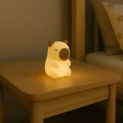Lampka nocna do pokoju dziecka – Bezpieczna lampka LED dla niemowląt | Kapibara