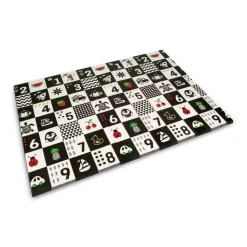Mata Edukacyjna 200x180cm Piankowa Składana 2w1 | Cyferki i Droga