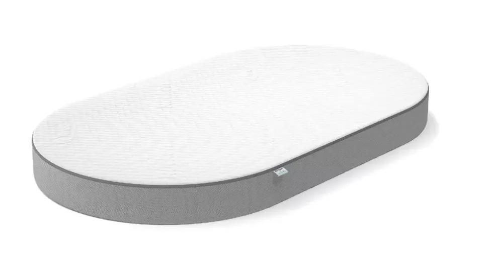 Materac Do Łóżeczka WALDIN 7w1 Owal 122x73cm | ASEPTIC Rucken
