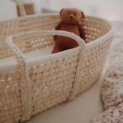 Naturalny Kosz Mojżesza z Materacykiem | Ahojbaby