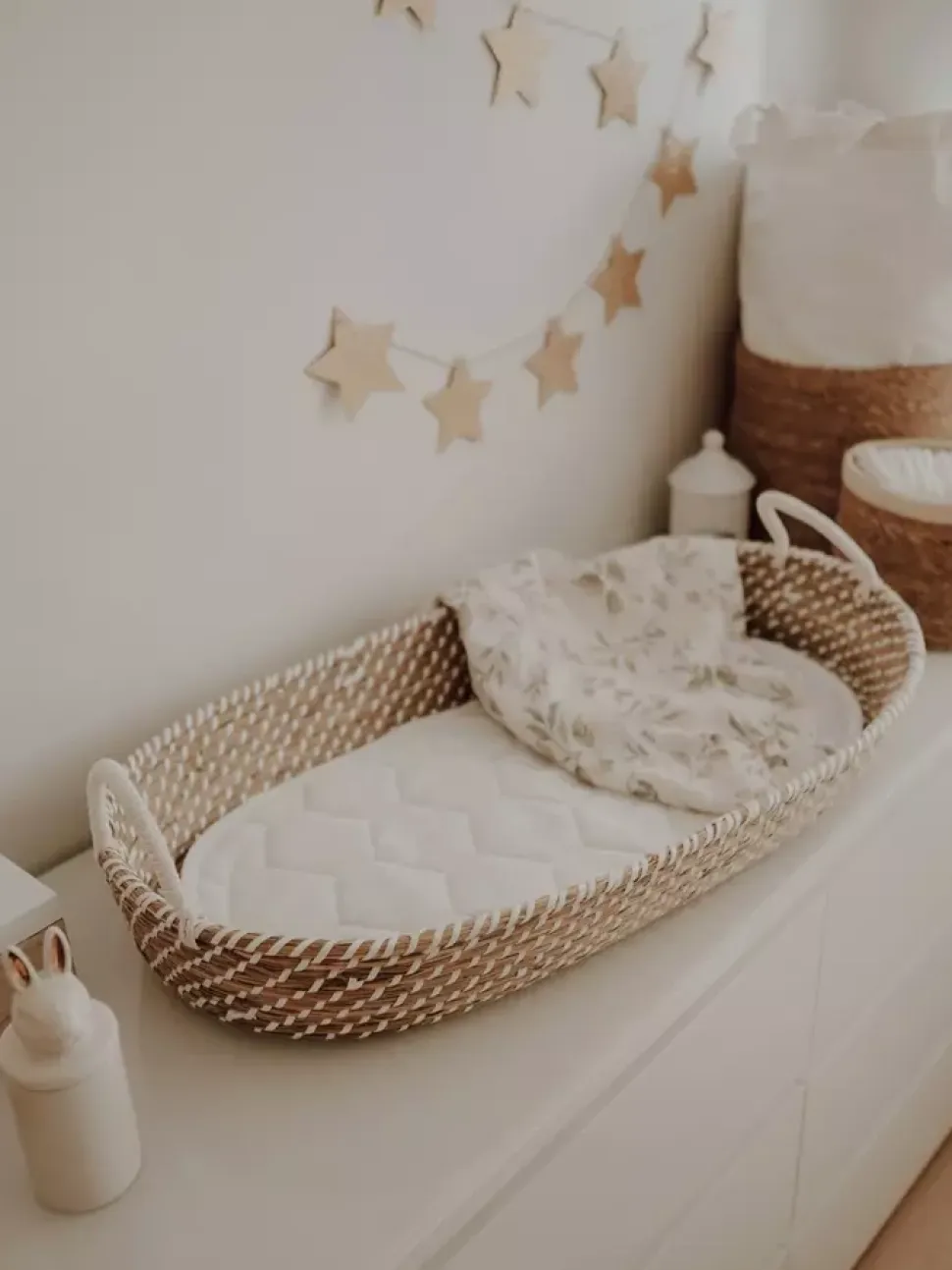 Naturalny Przewijak Dziecięcy Kosz Smart | Ahojbaby
