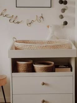 Naturalny Przewijak Dziecięcy Koszyk | Ahojbaby