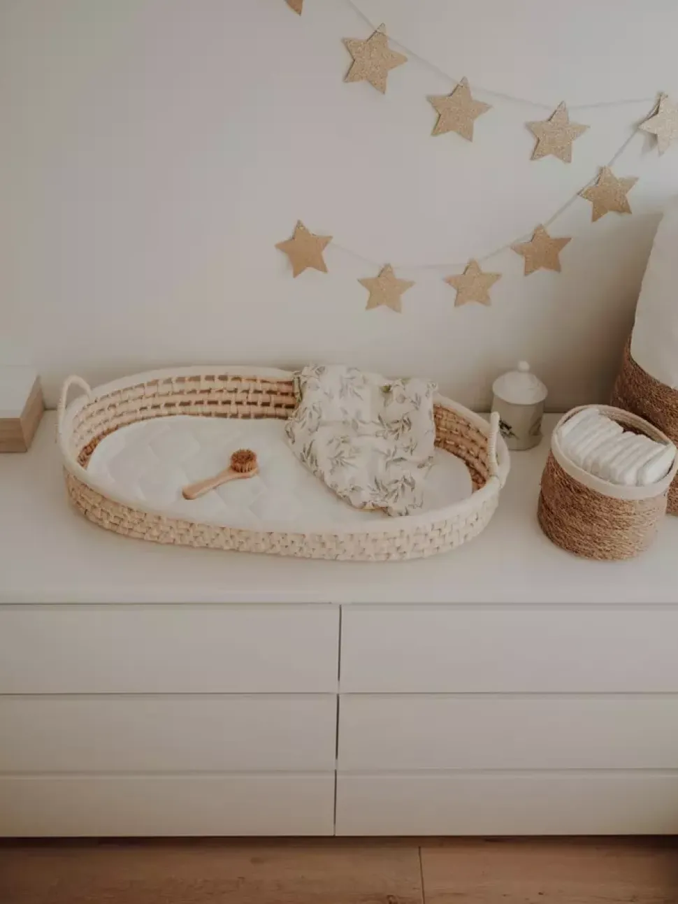 Naturalny Przewijak Dziecięcy Koszyk | Ahojbaby