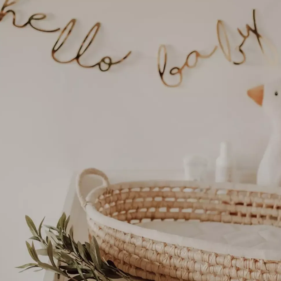 Naturalny Przewijak Dziecięcy Koszyk | Ahojbaby