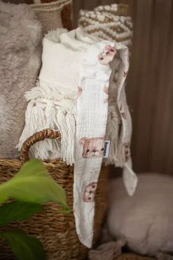 Opaska Na Głowę Muślinowa | Misie