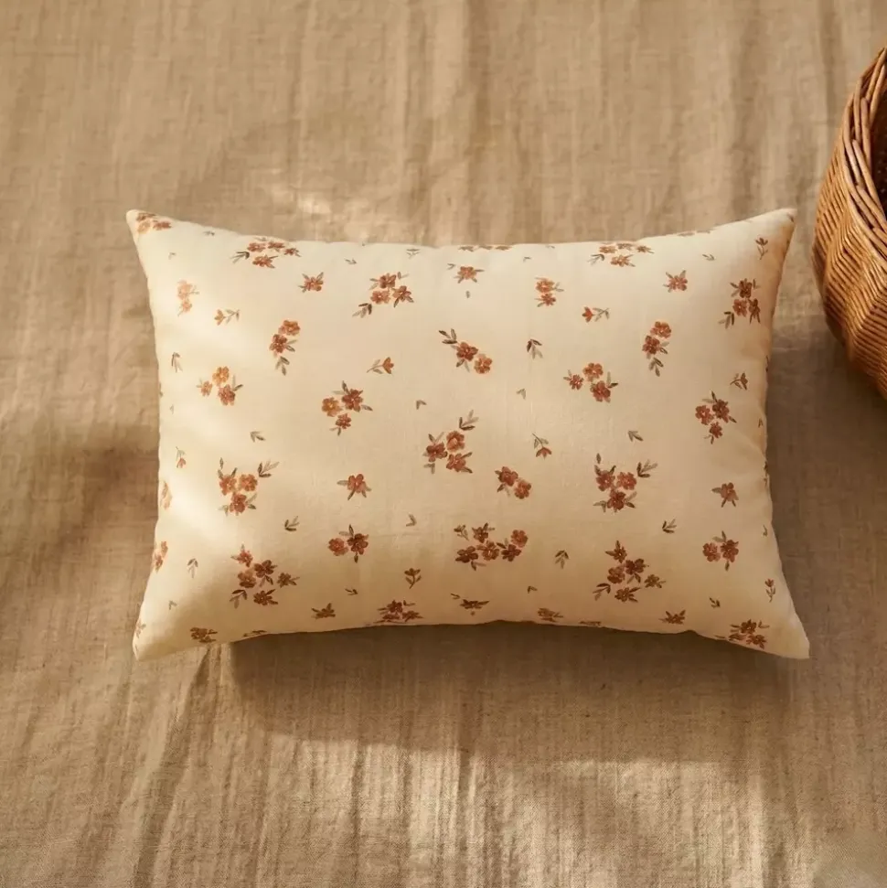 Pościel Do Przedszkola Z Wypełnieniem I Workiem – Komplet 5 elementów | Little Brown Flowers