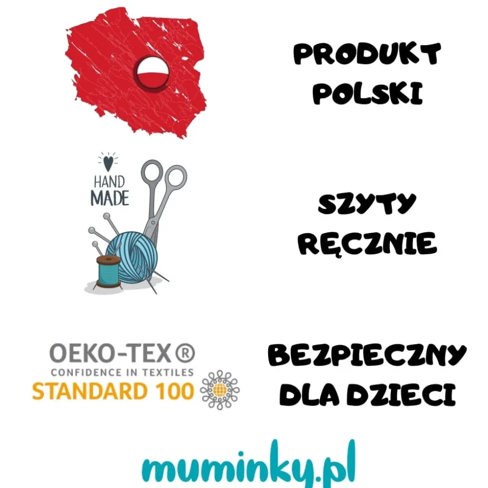 Ręcznik z Kapturkiem Króliczek | Miętowy Wafel