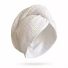 Wafelkowy Turban Do Suszenia Włosów | Biały