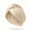 Wafelkowy Turban Do Suszenia Włosów | Naturalny