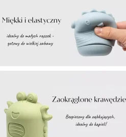 Zestaw Zabawek Do Kąpieli | Zwierzaki